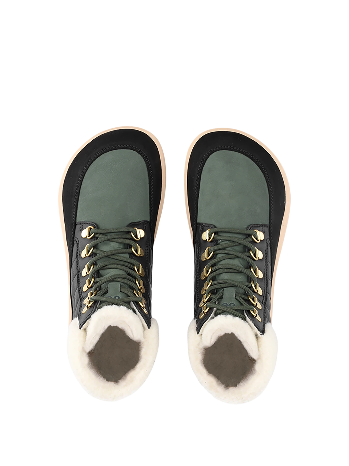 Босоногие ботинки Be Lenka Olivia - чёрный и тёмно-зелёный, фото 7