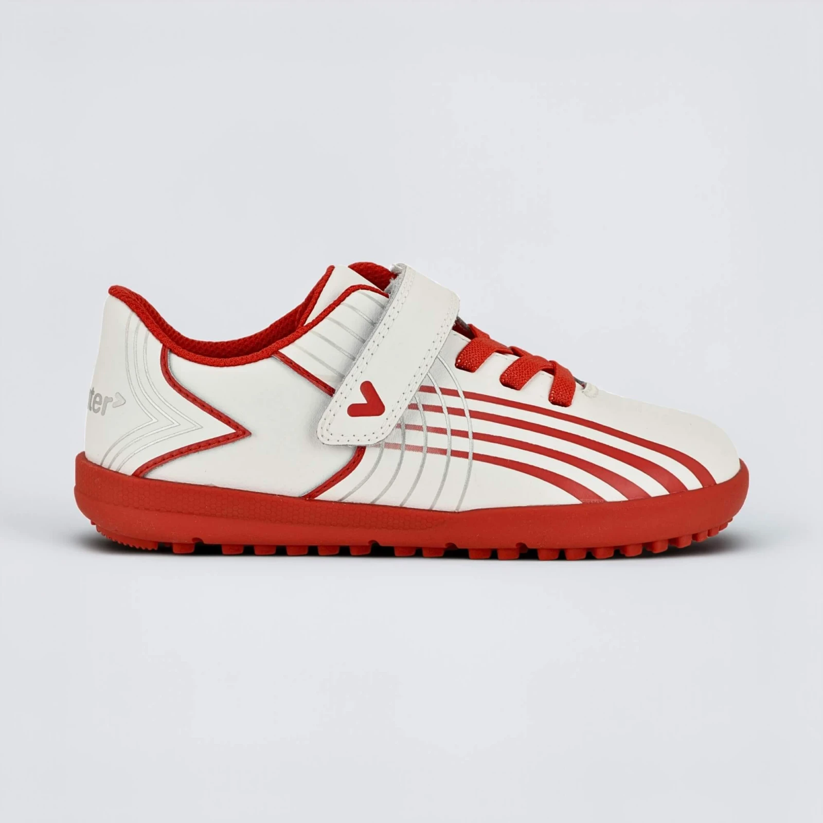 Кроссовки BGreater Blake — белый с красным, фото 3