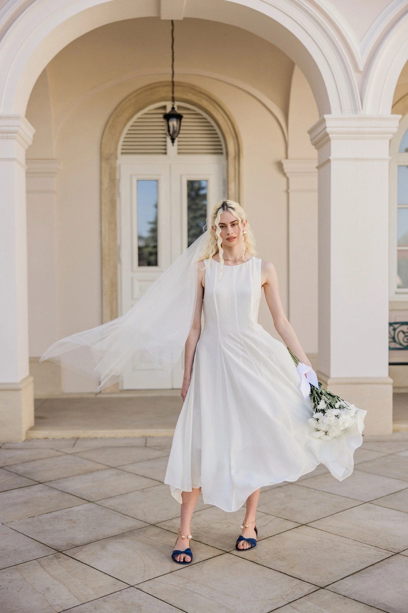 Босоногие сандалии Shapen PETAL 2.0 — насыщенный синий · широкая колодка, фото 3