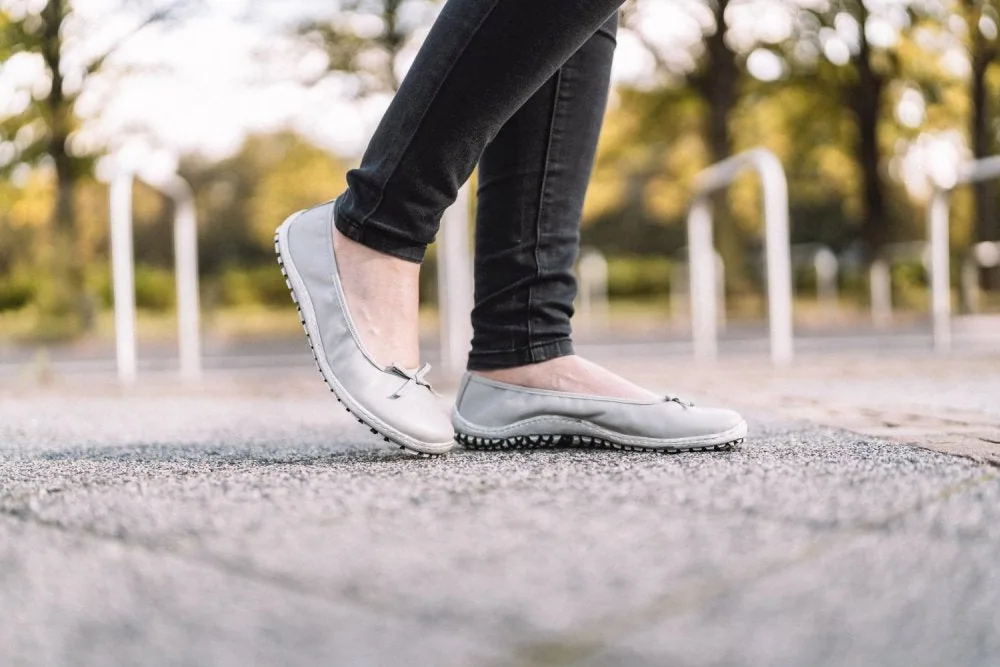 Женские балетки ZAQQ SUQAR Grey (серый цвет), фото 11