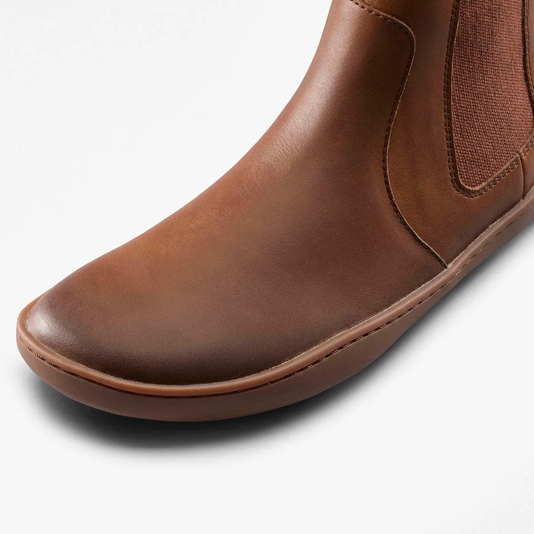 Ботинки Vivobarefoot Sensus Chelsea — мужская модель, тёмно-коричневый, фото 6
