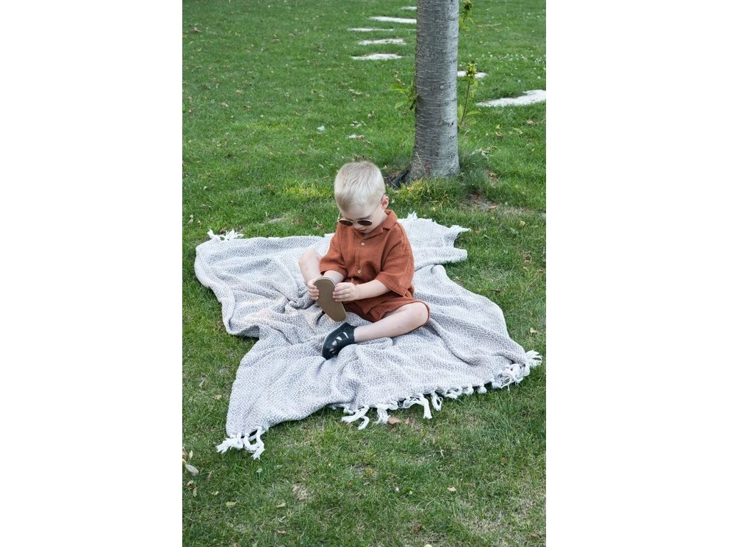 Сандалии Baby Bare Summer Perforation — чёрный (детские), фото 2