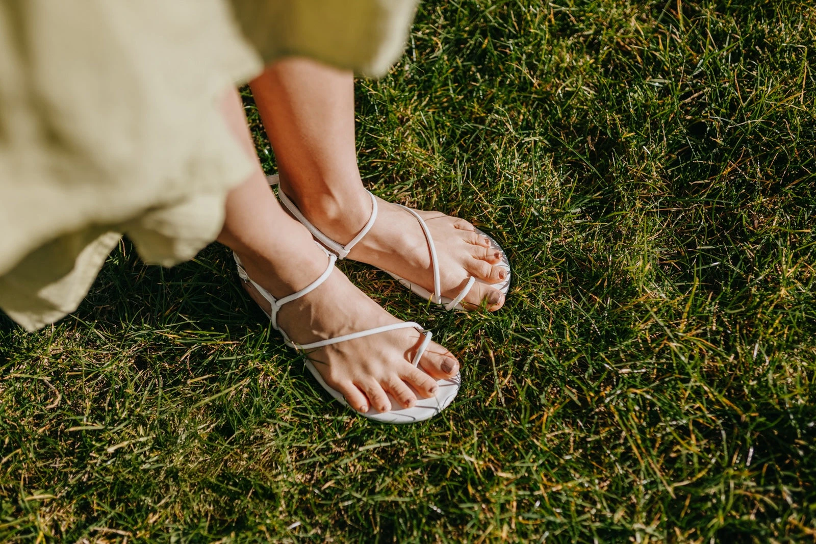 Сандалии Ahinsa Aura Barefoot — белый, фото 13